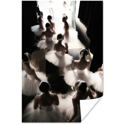 Produktbild von MuchoWow® Poster Ballett - Ballerina - Tanz 40x60 cm - Plakate für die Wand - Poster Babyzimmer