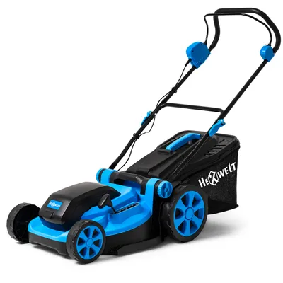 Produktbild von Hexwelt®️ | HW-KA-40 | Akumulátorová sekačka | 40V 8Ah | 40 cm záběr sečení | 50L sběrný koš | 2x baterie