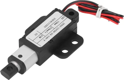Image de Mini actionneur linéaire électrique 24V 10mm course 20N 30mm/s actionneur linéaire étanche pour bras robotique mobilier