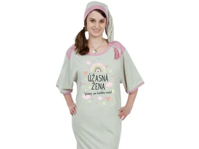 Obrázek produktu pro Noční košile pro úžasnou ženu - velikost M