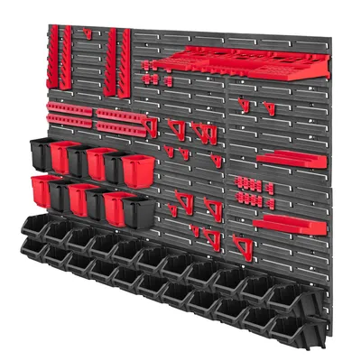 Zdjęcie produktu dla KADAX Tablica Narzędziowa Ścianka 117x78cm 77El Warsztat Garaż Kuwety