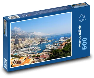 Obrázok produktu pre Puzzle 500 Prístav v Monaku - martinpuzzle