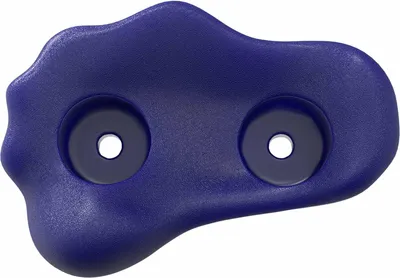 Produktbild von vidaXL Klettergriff 2 pcs Blau 100 x 67 x 43 mm PP