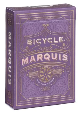 Obrázok produktu pre Bicycle Marquis, 56 kusov, Purpurová, 1 veža/veží, Chlapec / dievča, Dospelí, 20 min