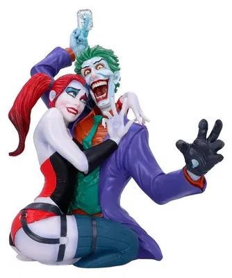 Zdjęcie produktu dla Nemesis Now DC Comics Popiersie Joker i Harley Quinn 37 cm
