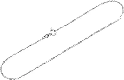 Produktbild von Fusskette 925 Sterling Silber 26cm Ankerkette 4 fach diamantiert Damen Armkette