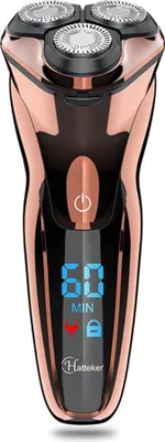Image de INF Rasoir Électrique Or Rose - Écran LED, Étanche, Charge Rapide
