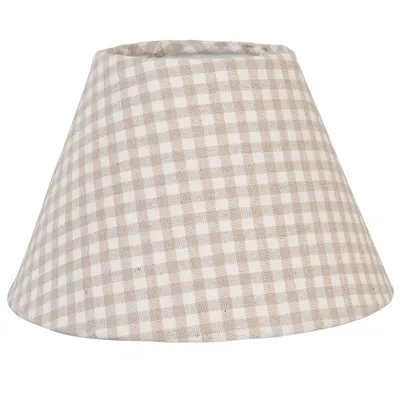 Immagine prodotto di Paralume Clayre & Eef Ø 23x15 cm / E27 Diamanti in ferro beige