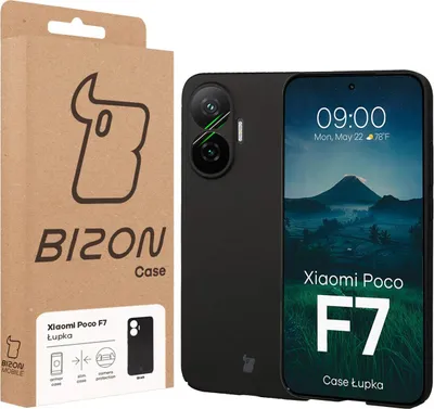 Produktbild von Handyhülle für Xiaomi POCO F7, Bizon Case Lupka, Schwarz