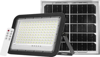 Produktbild von ENOVALITE Solar LED-Fluter, mit Akku, 300 W, 3800 lm, 6500 K