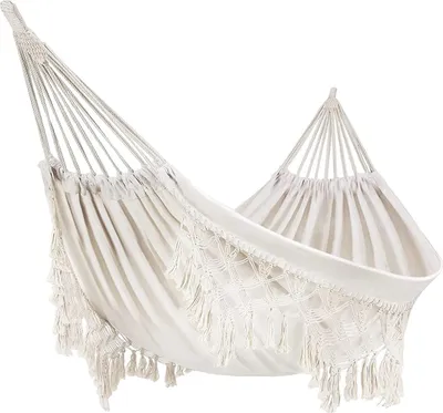 Obrázek produktu pro Tg60442 Zahradní Houpací Síť Brazilská Xl Boho Rocker Pro Dvě Osoby Velké Články 200X100Cm