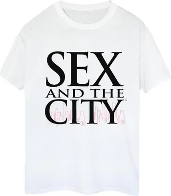 Produktbild von And The City - T-Shirt für Damen BI46235 (XXL) (Weiß)