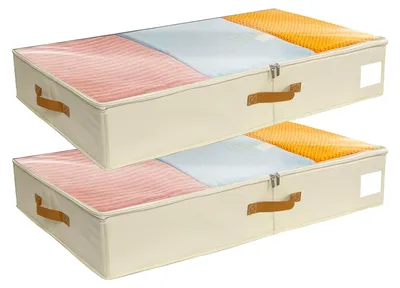 Aufbewahrungsbox unter dem Bett, 80x40x15 cm, PP-Platten