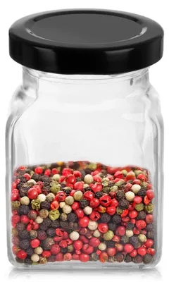 Image de Pot à épices - Récipient en verre pour épices - 170 ml