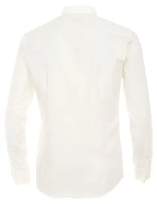 Produktbild von Bundle - Venti - Evening - Slim Fit-  Festliches Bügelfreies Herren Hemd, weiß oder creme (001940), Größe:40, Farbe:Creme (002)