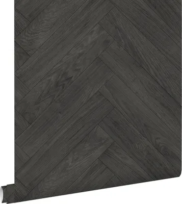 Obrázek produktu pro ESTAhome tapeta vzhled dřeva tmavě šedá 53 cm x 10,05 m