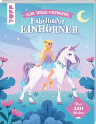 Immagine prodotto di Le mie bambole da vestire con gli adesivi: favolosi unicorni