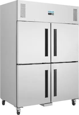 Produktbild von Polar Serie G Gefrierschrank Edelstahl Mit Geteilten Türen 1200L