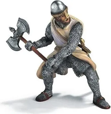 Produktbild von Schleich 70036 Fußsoldat mit Streitaxt, Ritter