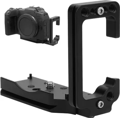 Immagine prodotto di Piastra a sgancio rapido corta ed estensibile in lega di alluminio a forma di L per fotocamera mirrorless Canon EOS RP