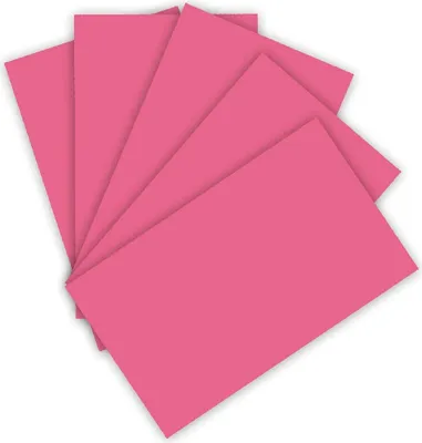 Produktbild von folia Tonpapier DIN A3 130 g/qm altrosa 50 Blatt