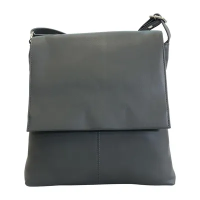 Produktbild von C1910 Cinino Umhängetasche Crossbodybag Ledertasche Dunkel Grau