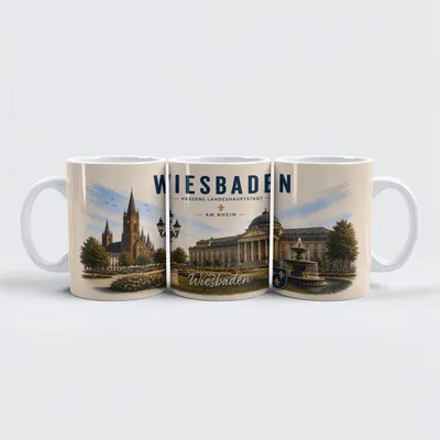 Produktbild von raxxa Premium-Tasse "Wiesbaden"
