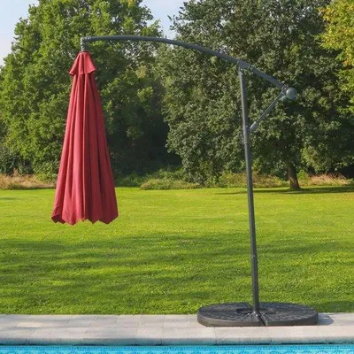 Produktbild von Achthoekiger Sonnenschirm mit 300 cm Durchmesser - UV-Schutz und wasserdichtes Canvas
