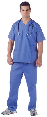 Produktbild von Hospital Scrubs Arztkostüm für Fasching & Karneval
