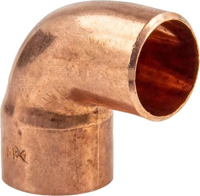 Produktbild von Kupfer-Lötfitting Winkel 90° I/A - Typ 5092, DVGW - 12 mm