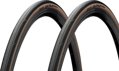 Produktbild von Continental 28-622 Ultra Sport 3, E-25, Falt, schwarz / braun-skin