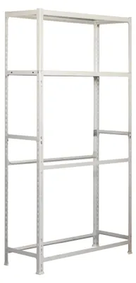 Image de Etagère Garage Simongarage Megaplus 4/400 Blanc Blanc 2000x1200x400 - Simonrack