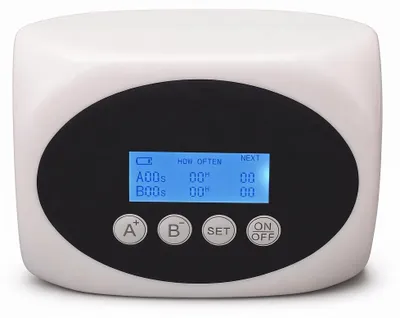 Tropfbewässerungsset, Doppelpumpe, Solar, LCD, 0,85 l/min