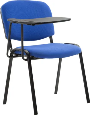 Produktbild von Stuhl HLO-CP111 mit Klapptisch Stoff blau