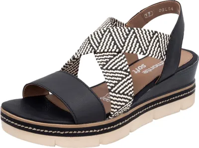 Produktbild von Remonte Keilsandaletten Damen 31393836383535 Schwarz 42 EU