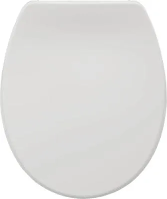 Produktbild von form&style WC-Sitz FREGATE Thermoplast weiß ohne Absenkautomatik