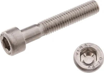 Produktbild von Zylinderschraube Innensechskant, in Edelstahl M6x35 - DIN912