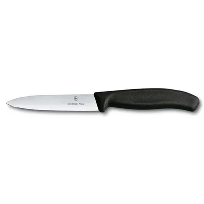 Produktbild von Victorinox SwissClassic 6.7603, Schälmesser, Edelstahl, Edelstahl, Schwarz, Polypropylen