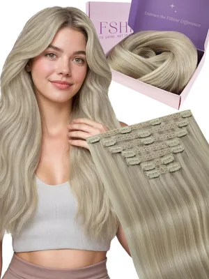 Imagen del producto de Extensiones de Cabello Humano para un Aspecto Natural