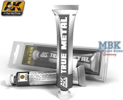 Image de AK Interactive S.L. AK-460 True Metal "Laiton" / "Cuivre rouge"