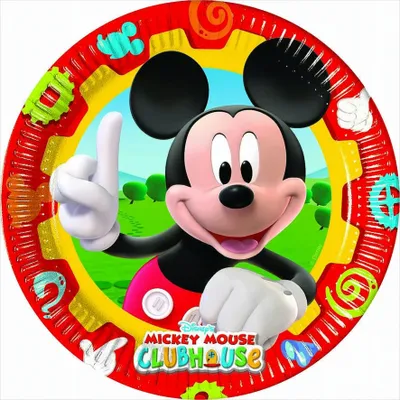 Produktbild von Micky Maus "Wunderhaus" | 10 Teller (ca. 23 cm)