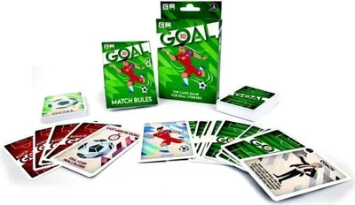 Produktbild von Goal 10 Fußball-Kartenspiel für spannende Matches – 2-5 Spieler ab 7 Jahren