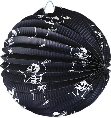 Produktbild von RAPPA Halloween-Laterne Skelette 25 cm
