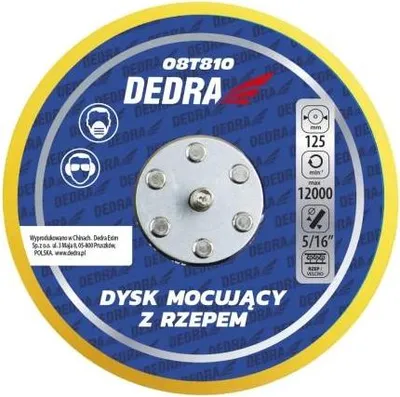 Obrázek produktu pro Upevňovací kotouč se suchým zipem 125 mm pro excentrické leštičky