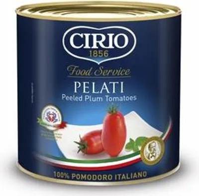 Obrázek produktu pro Cirio rajčata celá bez slupky 2,5 kg