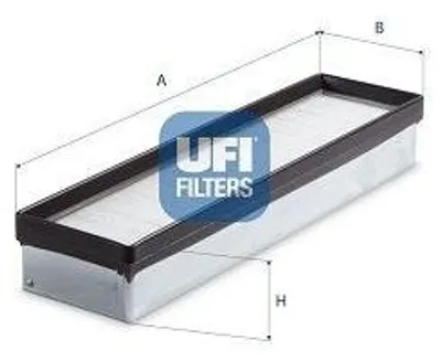 Produktbild von UFI 53.539.00 Innenraumfilter Pollenfilter