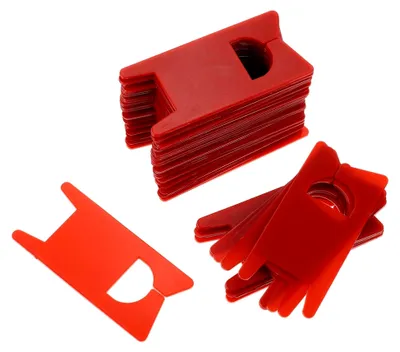 Produktbild von 100 Stück Garnwickelplatten für Stickerei – Praktisches Nähzubehör zur Organisation von Garnrollen und Spulen