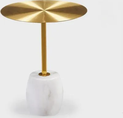 Immagine prodotto di Tavolino bianco, tavolino da divano, tavolino di design, tavolino per il soggiorno, tavoli