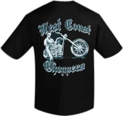 Produktbild von WCC West Coast Choppers T-Shirt Chopper Dawg II Black-S