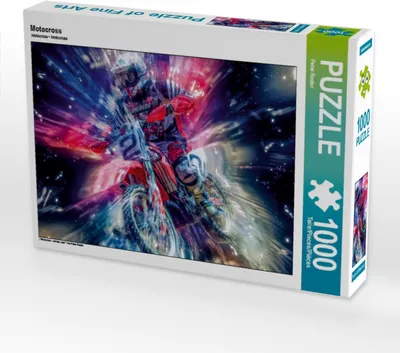 Produktbild von Calvendo Motocross 1000 Teile Puzzle quer 640x480mm, Roder Peter; 7436783